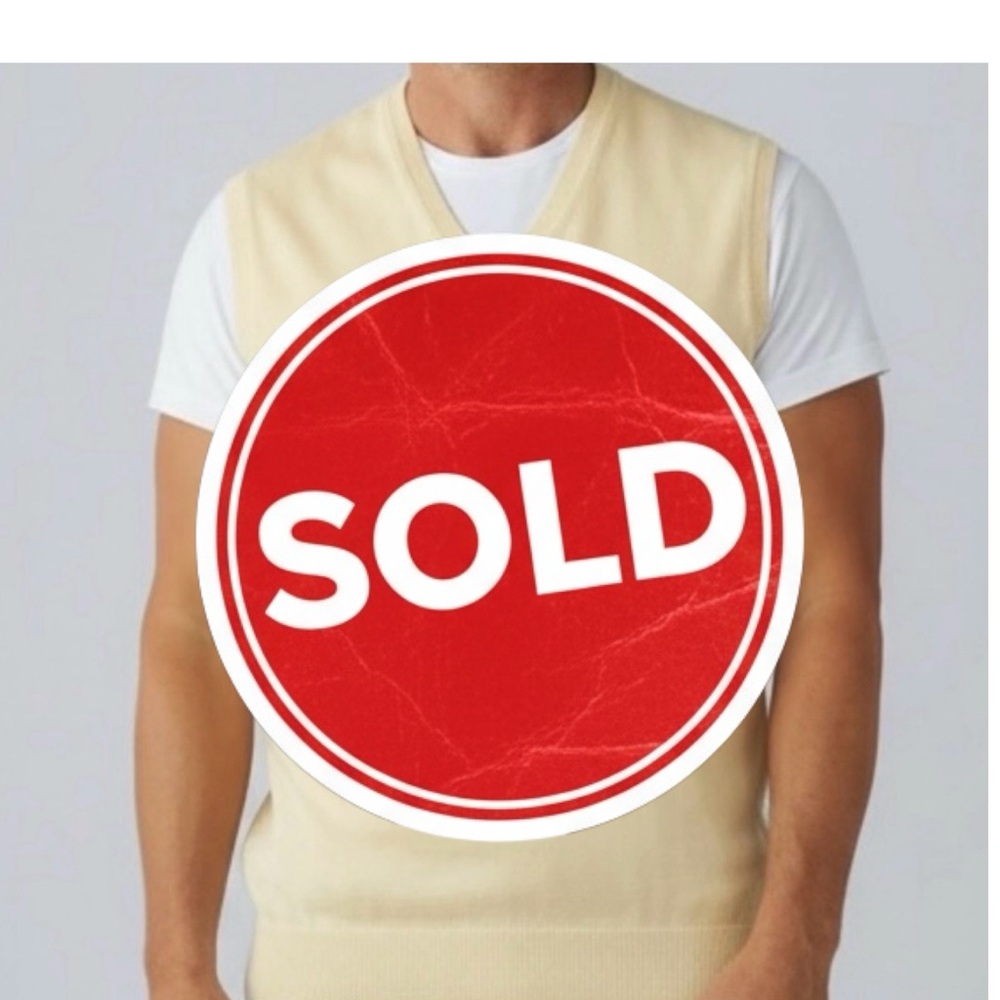 Not for Sale NO LONGER AVAILABLE IZOD Vneck Sweater Vest